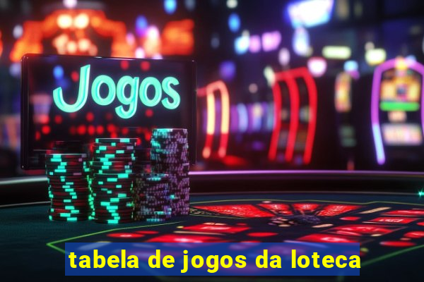 tabela de jogos da loteca